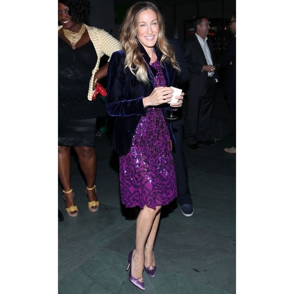 RUNWAY. Oscar de la Renta Silk Mini Dress Size:6 - Picture 3 of 6